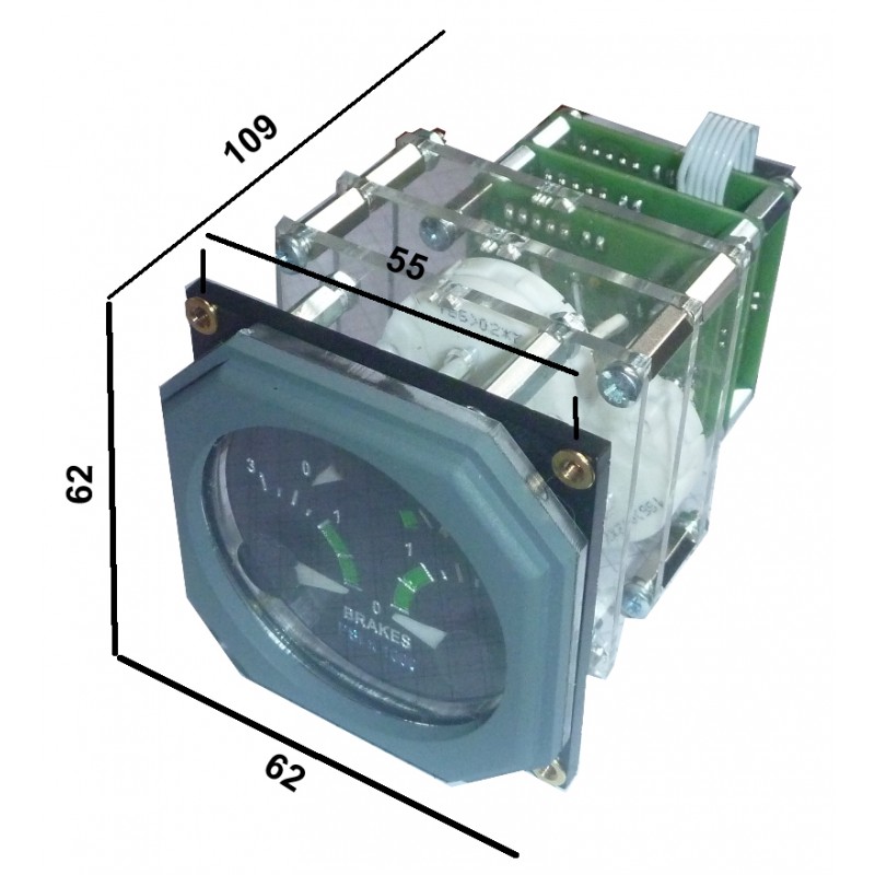 Jauge triple Press Brake A320